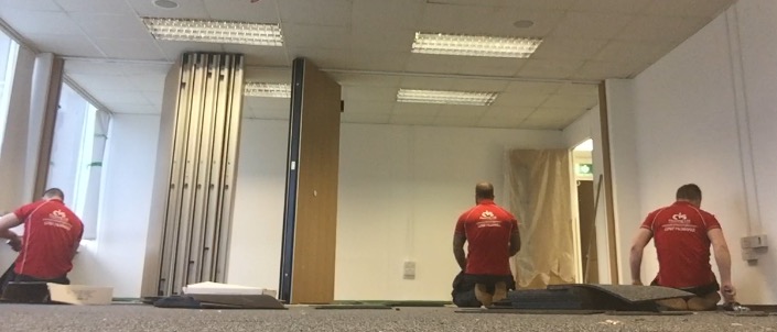 DCS Commercial Flooring Fitting JHS Carpet Tiles Derby ...